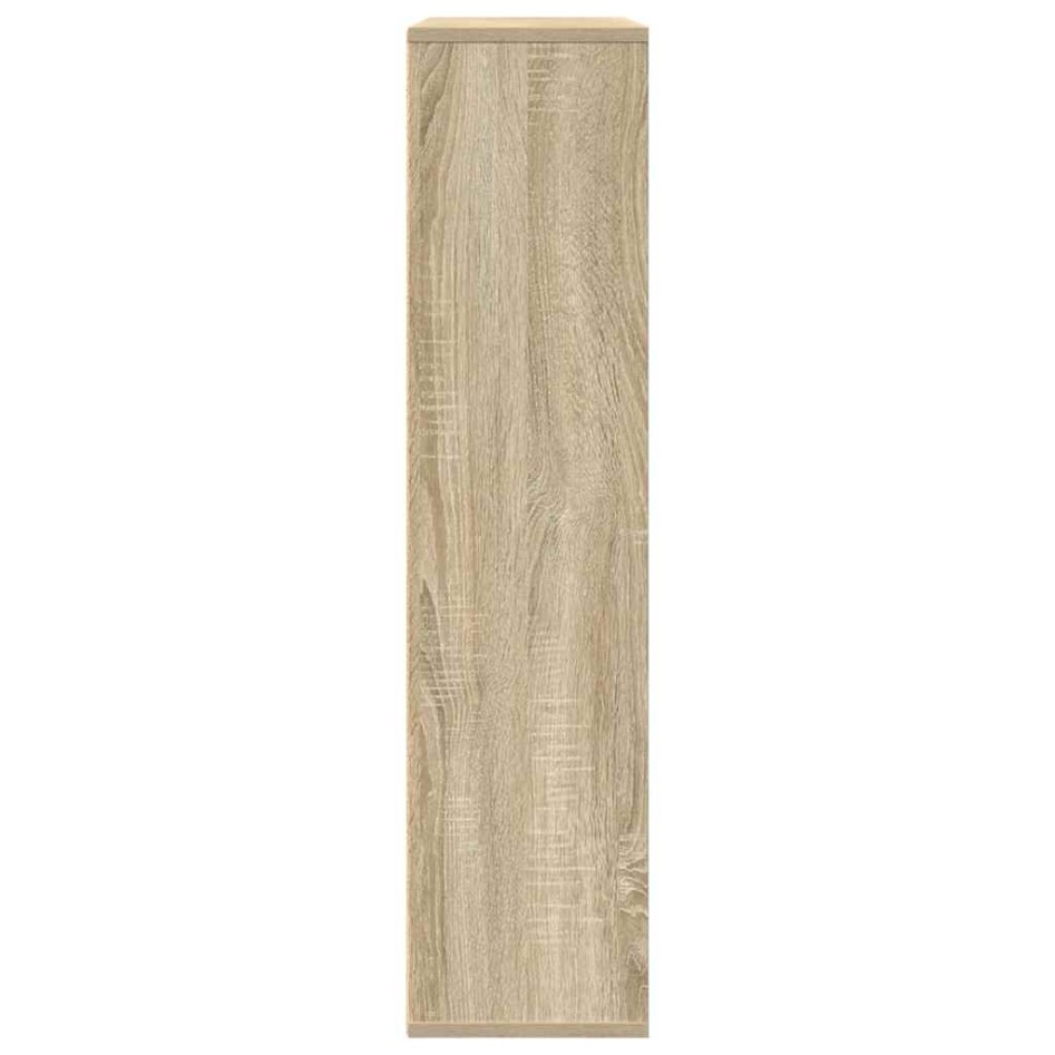 Estantería de madera de ingeniería roble sonoma 89x24x101,5