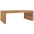 Mesa de centro madera maciza de teca 110x60x38