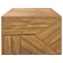Mesa de centro madera maciza de teca 110x60x38
