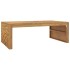 Mesa de centro madera maciza de teca 110x60x38