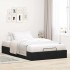 Estructura de cama otomana sin colchón terciopelo