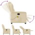 Sillón de masaje reclinable de tela