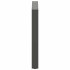 Patas mesa centro forma U 3 uds antracita 80x(72-73) cm