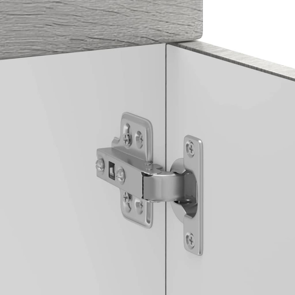 Mueble bajo de cocina Kalmar gris sonoma madera de