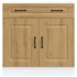 Mueble bajo de cocina Kalmar roble artesanal madera