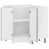 Mueble bajo esquinero de cocina Kalmar roble