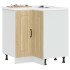 Mueble de cocina esquina Kalmar madera ingeniería roble