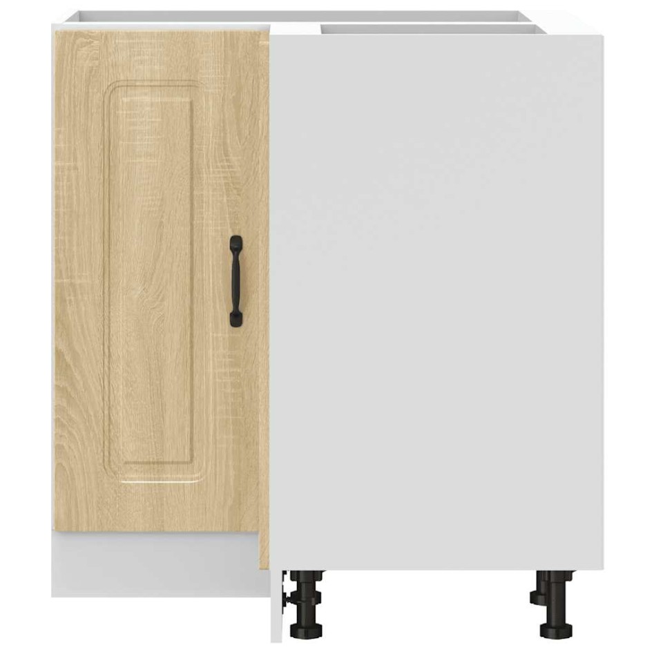 Mueble de cocina esquina Kalmar madera ingeniería roble