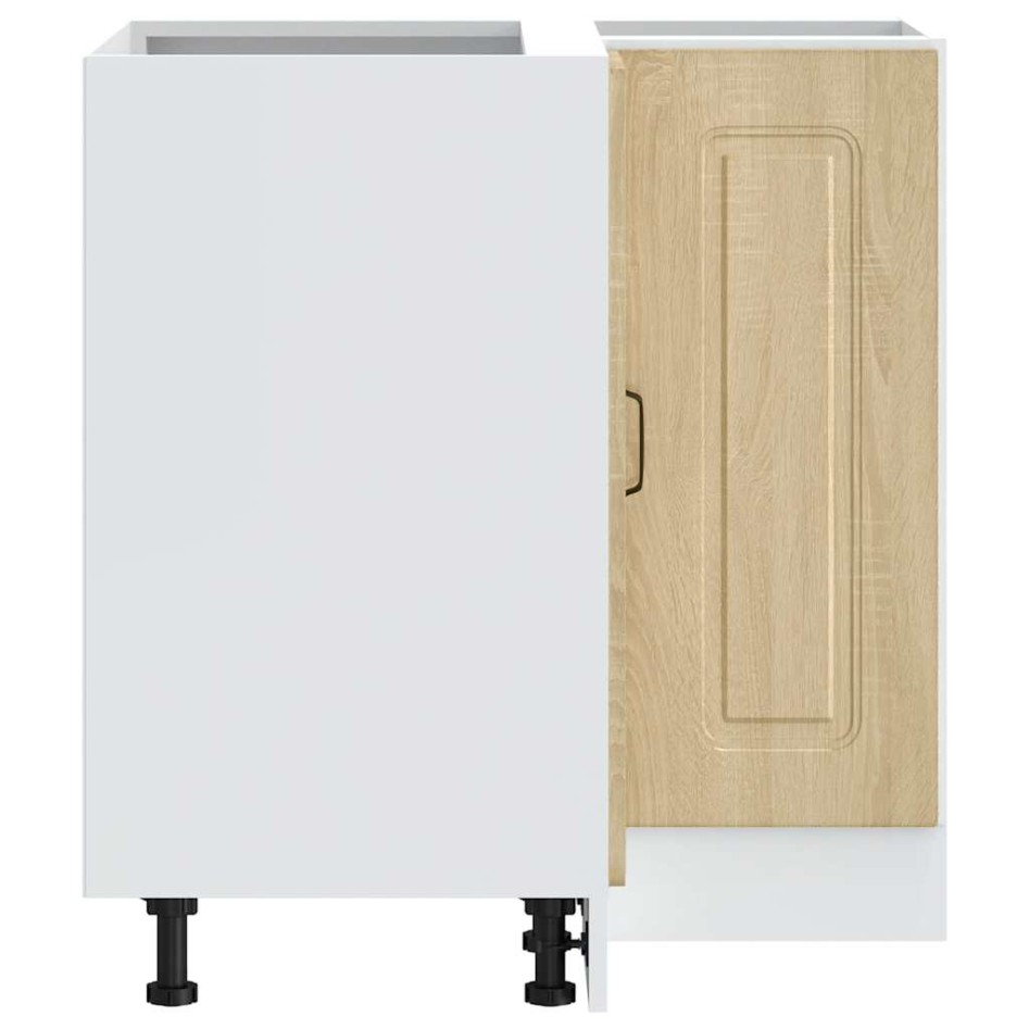 Mueble de cocina esquina Kalmar madera ingeniería roble