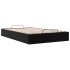 Estructura cama otomana sin colchón negro