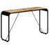 Mesa consola de madera maciza de mango sin tratar 140x35x76
