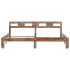 Estructura de cama de madera maciza de sheesham 200x200