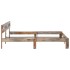 Estructura de cama de madera maciza de sheesham 200x200