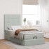 Estructura cama otomana colchones gris claro