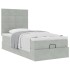 Estructura cama otomana colchones gris claro