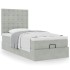 Estructura cama otomana colchones gris claro