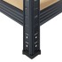Estantes resistentes 5capas 4uds madera contrachapada