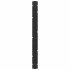 Patas para mesa comedor forma U 2uds acero negro