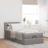 Cama otomana con colchón topo 90x200 cm