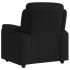 Sillón reclinable de masaje de tela