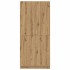 Armario de madera de ingeniería roble artesanal 80x52x180