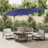 Sombrilla voladiza con LEDs azul azure 400x300