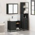 Juego de muebles de baño 3 pzas madera contrachapada