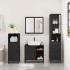 Juego de muebles de baño 3 pzas madera contrachapada