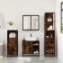 Set de muebles baño 3 pzas madera contrachapada roble