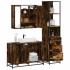 Set de muebles baño 3 pzas madera contrachapada roble