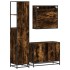 Set de muebles baño 3 pzas madera contrachapada roble