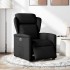 Sillón reclinable eléctrico de tela
