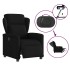 Sillón reclinable eléctrico de tela