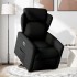 Sillón eléctrico reclinable elevable de tela