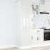 Mueble de cocina Lucca madera contrachapada blanco