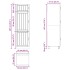 Mueble de cocina Lucca madera contrachapada blanco