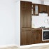 Mueble de cocina Lucca de madera contrachapada roble