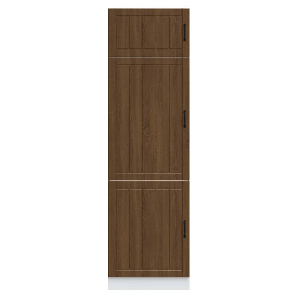 Mueble de cocina Lucca de madera contrachapada roble