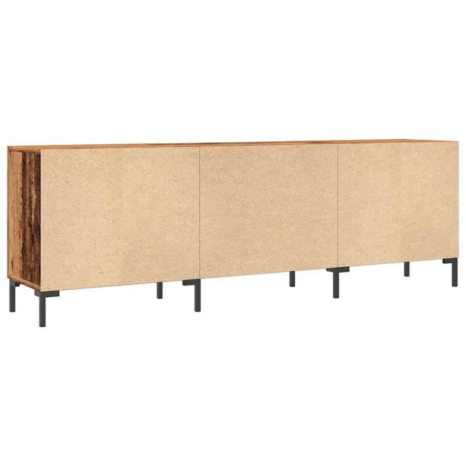 Mueble de TV madera de ingeniería envejecida 150x30x50