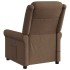 Sillón reclinable con masaje de tela