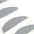 Alfombrilla autoadhesiva escalera sisal 15 uds azul 65x21x4