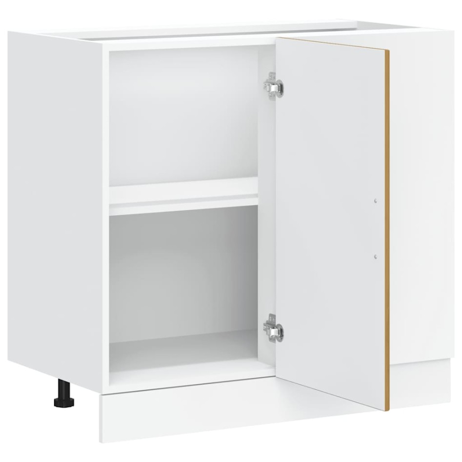 Mueble bajo para fregadero Lucca madera artesanal de