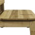 Sillas de jardín 2 uds 60x52,5x72 cm madera de pino