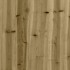 Sillas de jardín 2 uds 60x52,5x72 cm madera de pino
