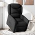 Sillón reclinable elevable tela