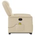 Silla de masaje reclinable de pie de tela color