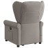 Sillón de masaje eléctrico reclinable elevable tela