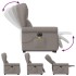 Sillón de masaje eléctrico reclinable elevable tela
