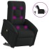 Sillón de masaje eléctrico reclinable elevable tela