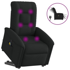 Sillón de masaje eléctrico reclinable elevable tela